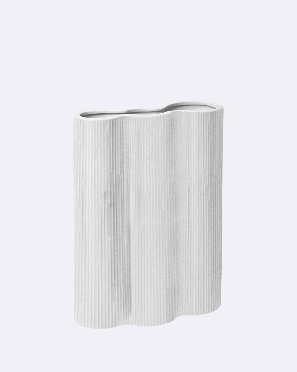 Vase en céramique cascade - RUA céramique blanche