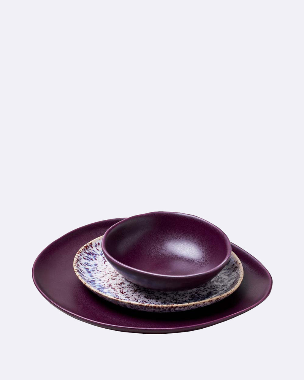 Ensemble d'assiettes Hortensia