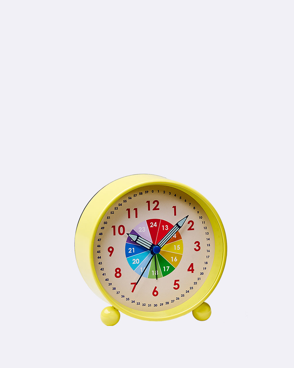 horloge d'apprentissage pour enfants soleil jaune