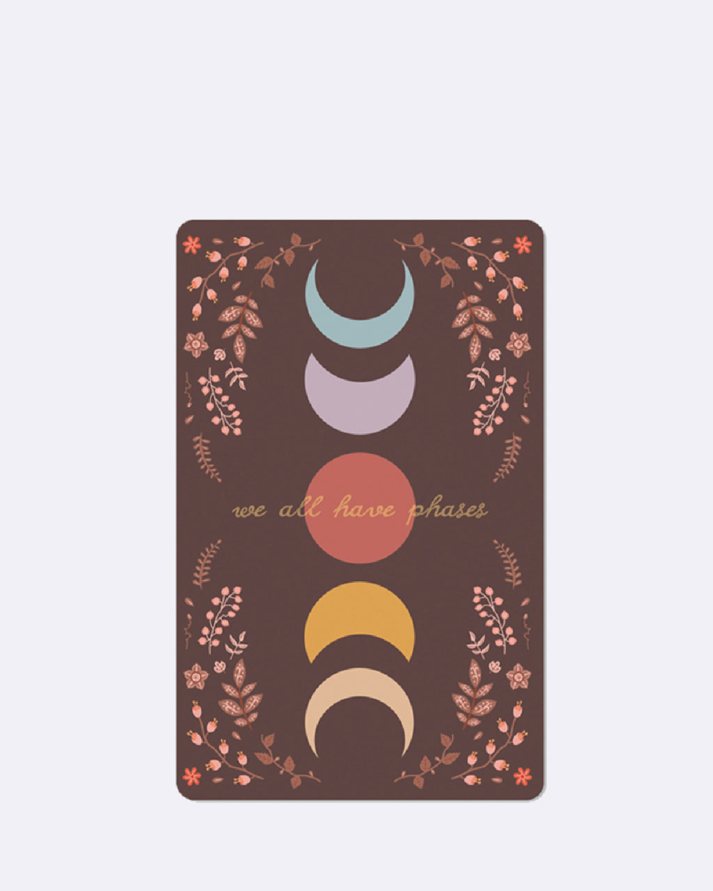Mini Postkarten - Moon phases