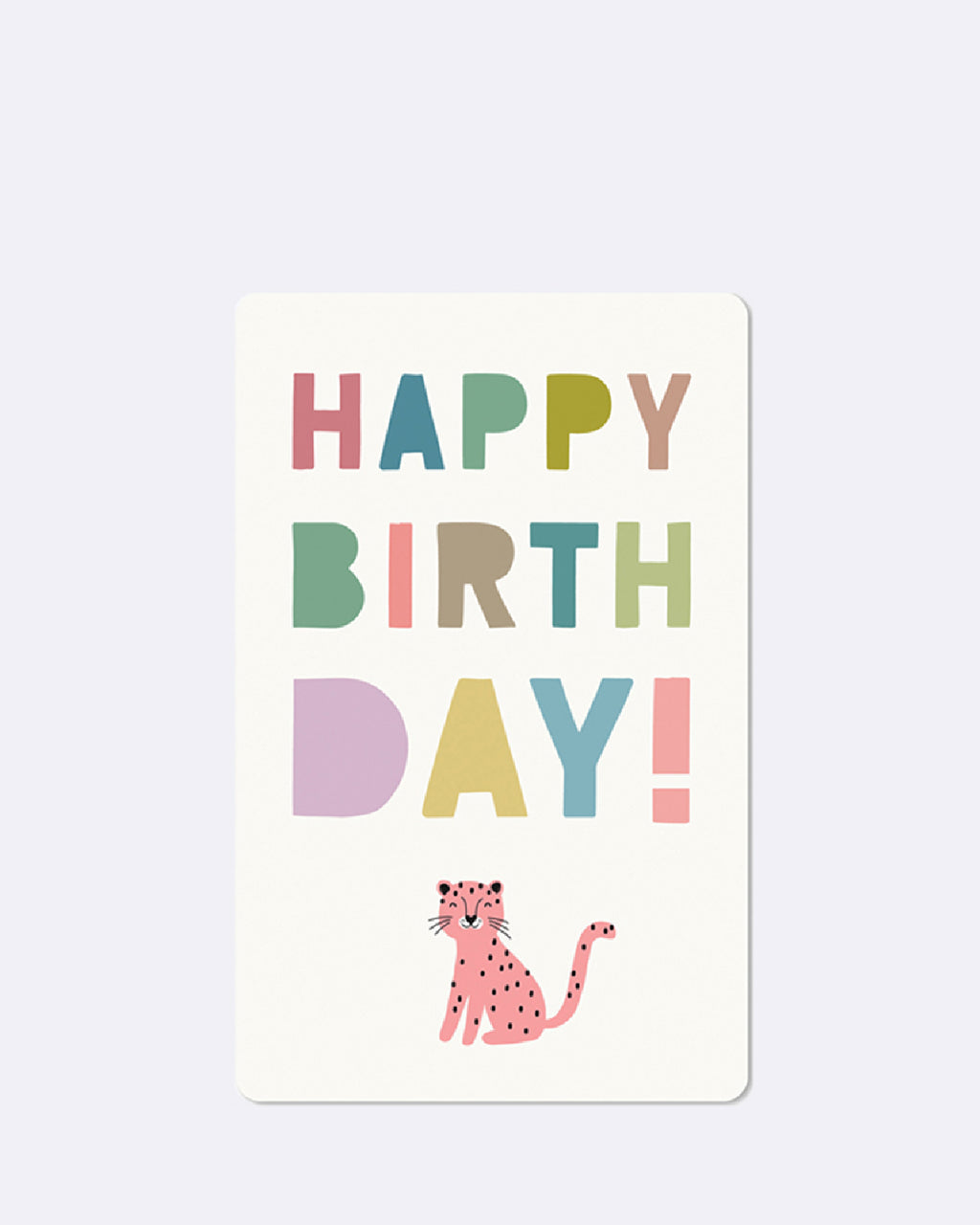 Mini Postkarten - Birthday Panther
