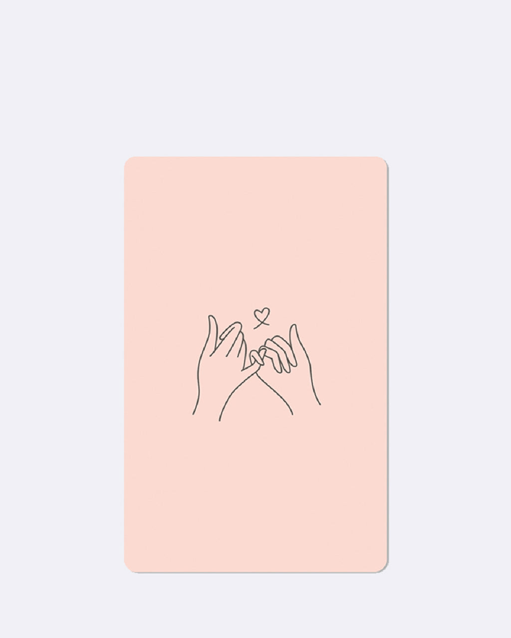 Mini cartes postales - Promesse Pinkie