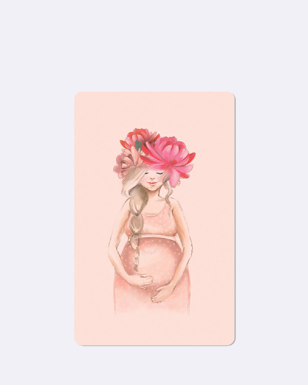 Mini cartes postales - Ventre de bébé