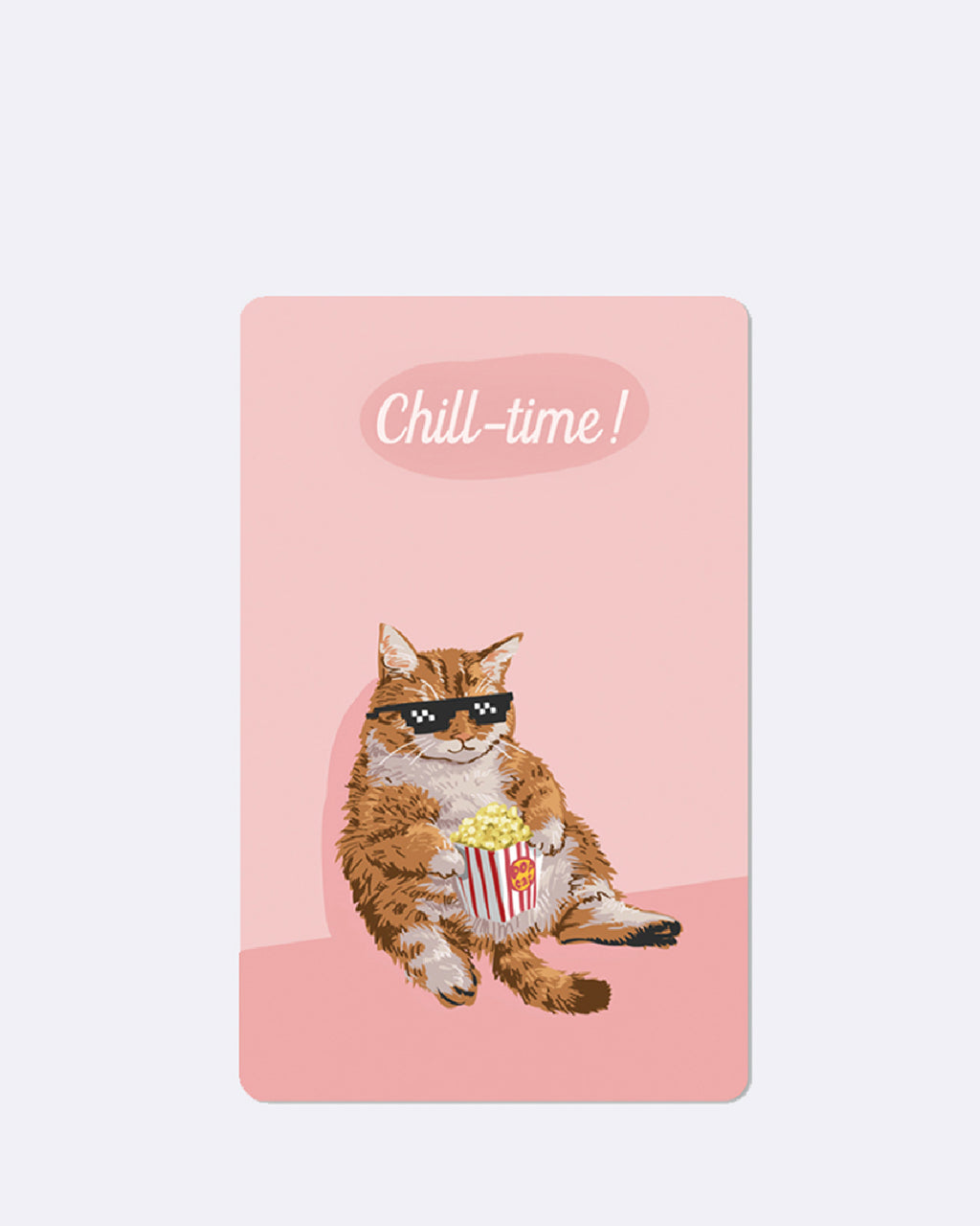 Mini Postkarten - Chill cat