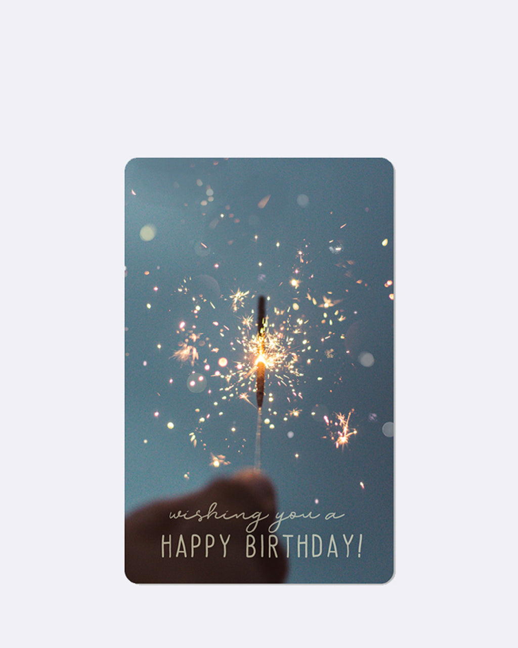 Mini Postkarten - Wunderkerze