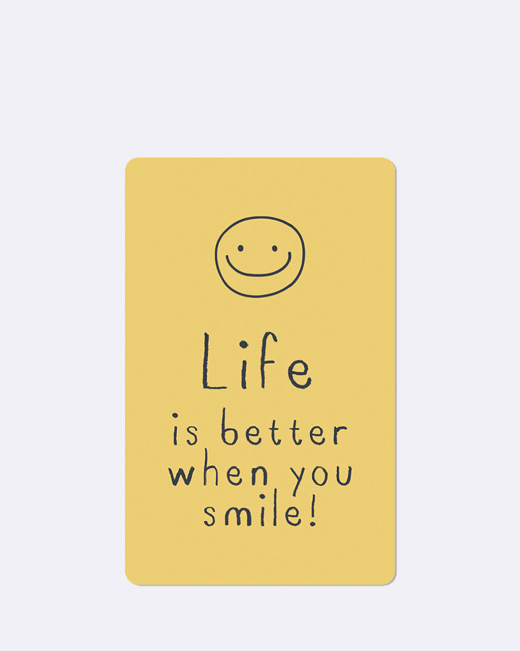Mini Postkarten Smiley