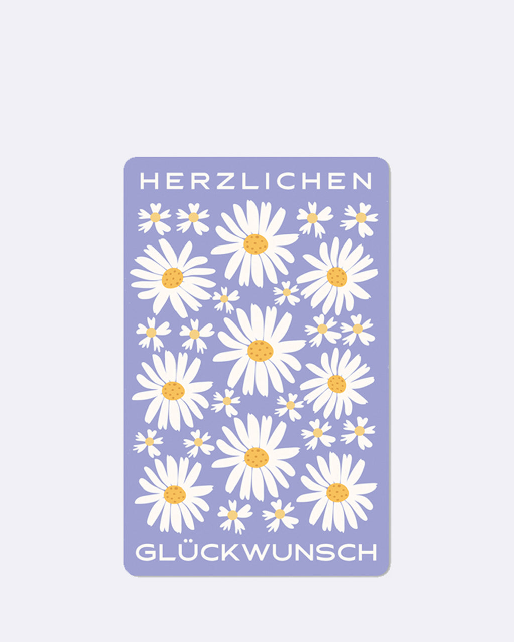 Mini Postkarten - Herzlichen Glückwunsch