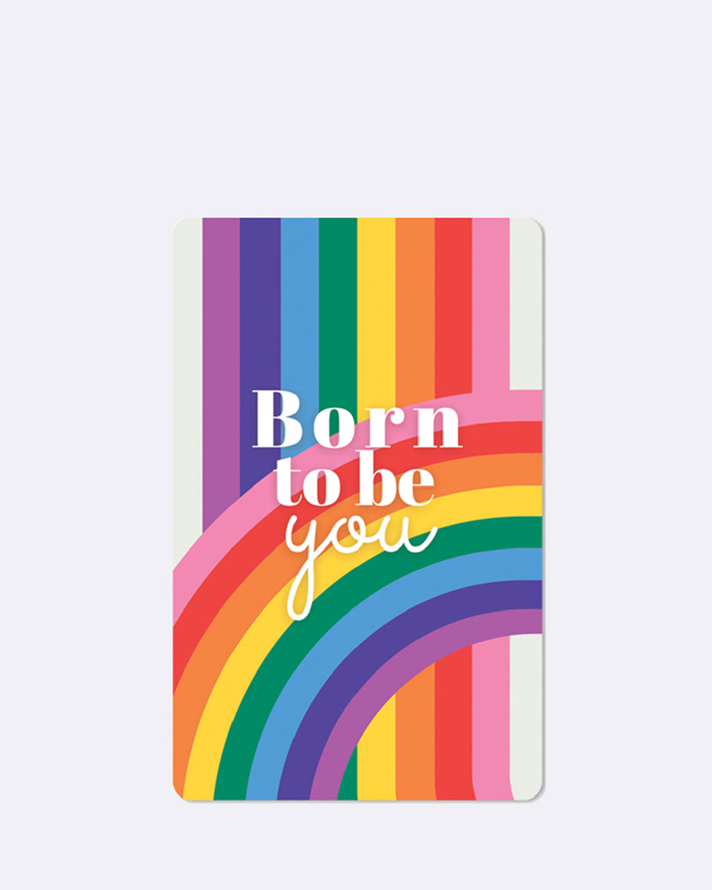 Mini Postkarten Born to be you