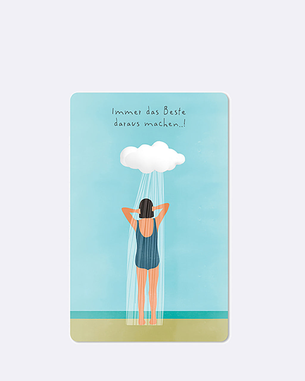 Mini cartes postales Tirez-en toujours le meilleur parti