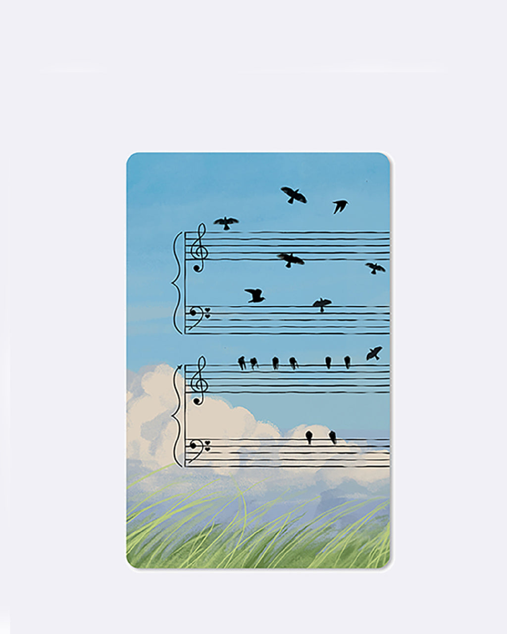 Mini Postkarten sky notes