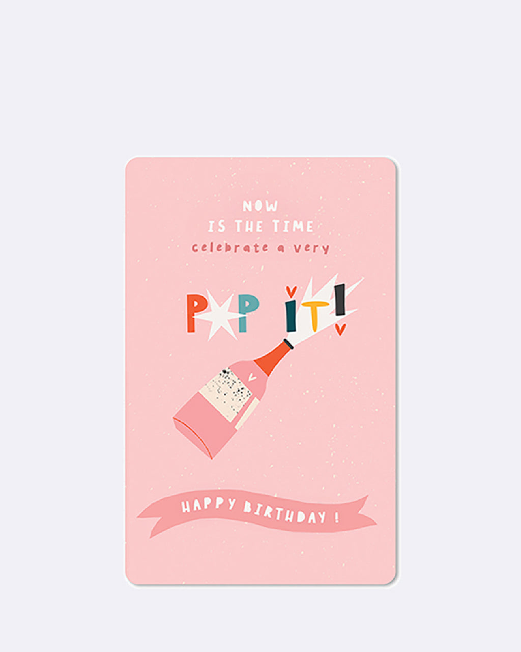 Mini Postkarten - Pop it, happy birthday