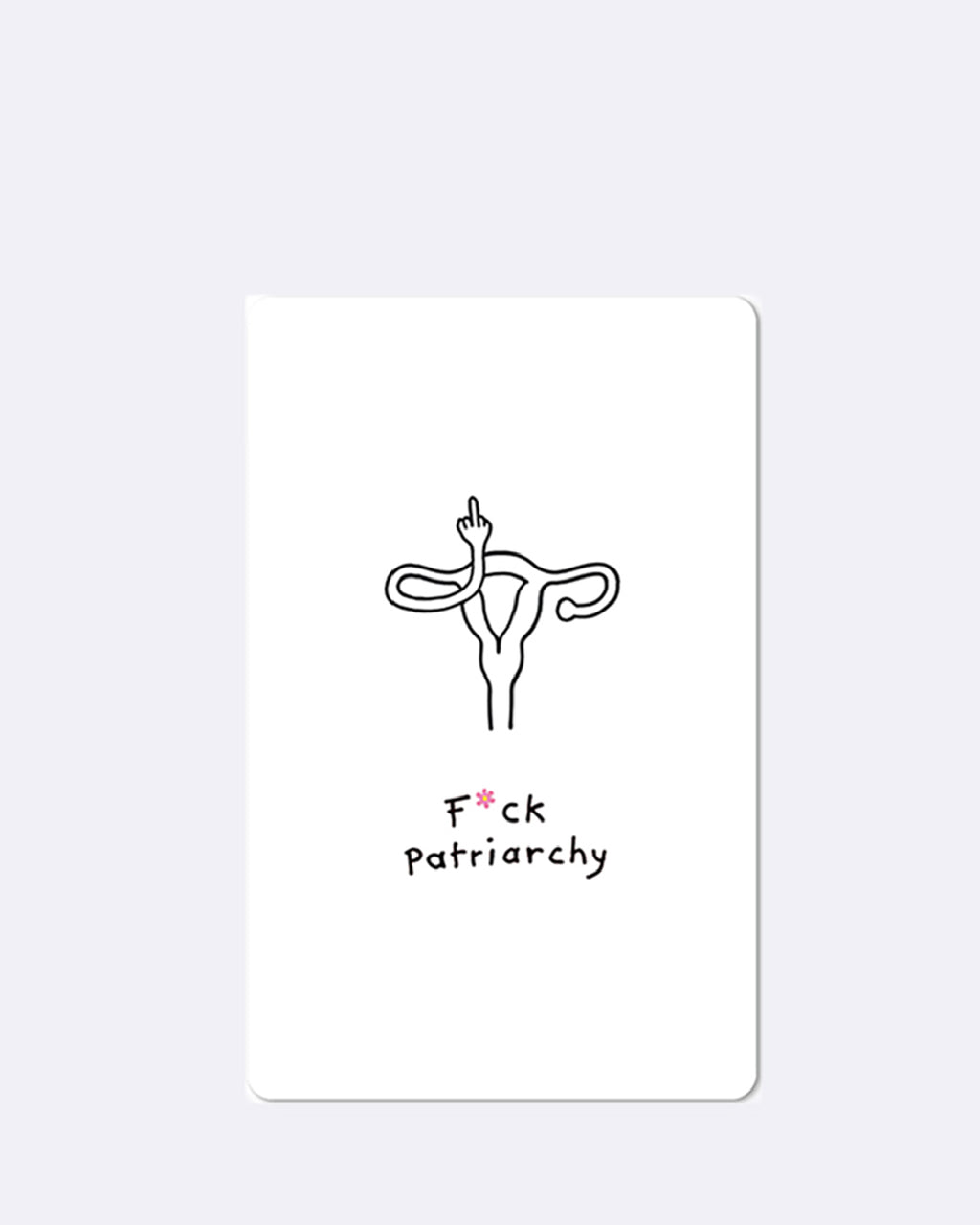 Mini cartes postales F*ck patriarcat