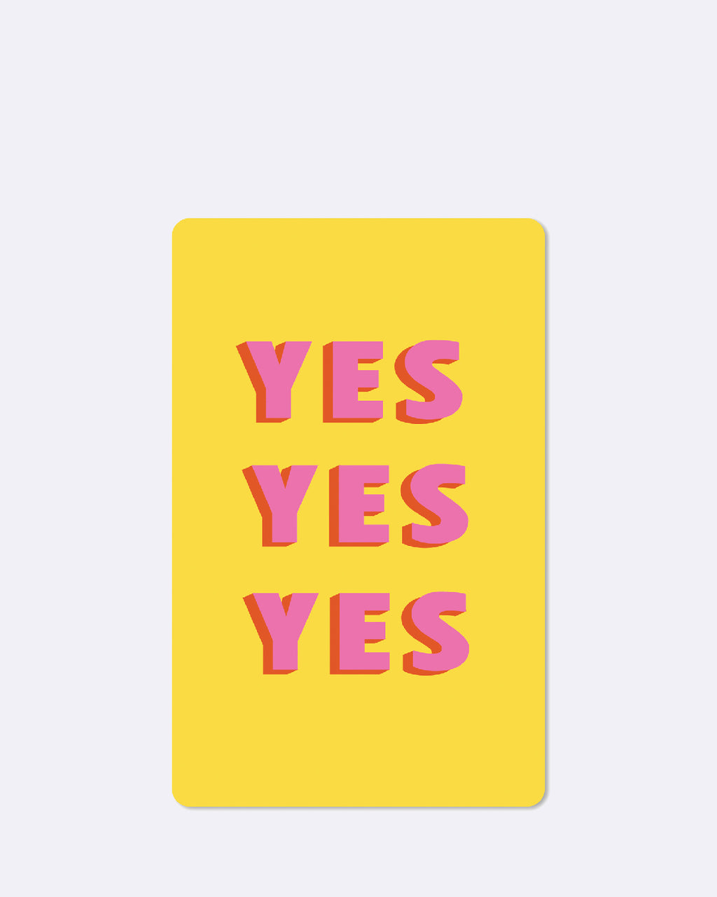 Mini Cartes Postales - OUI OUI OUI
