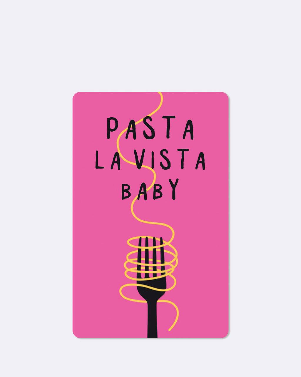 Mini cartes postales - Pasta La Vista
