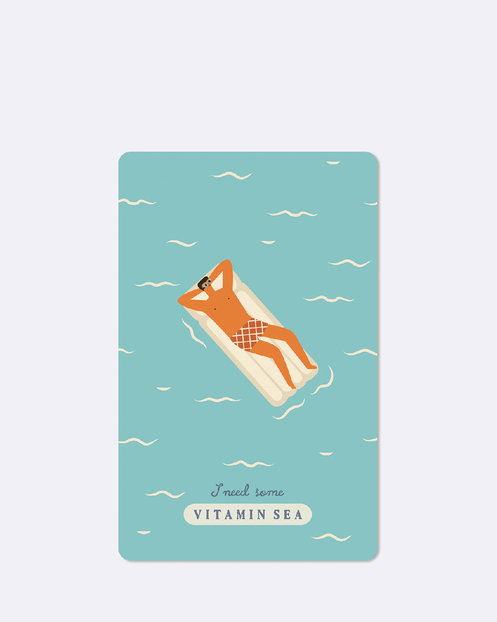 Mini cartes postales - Vitamine Mer
