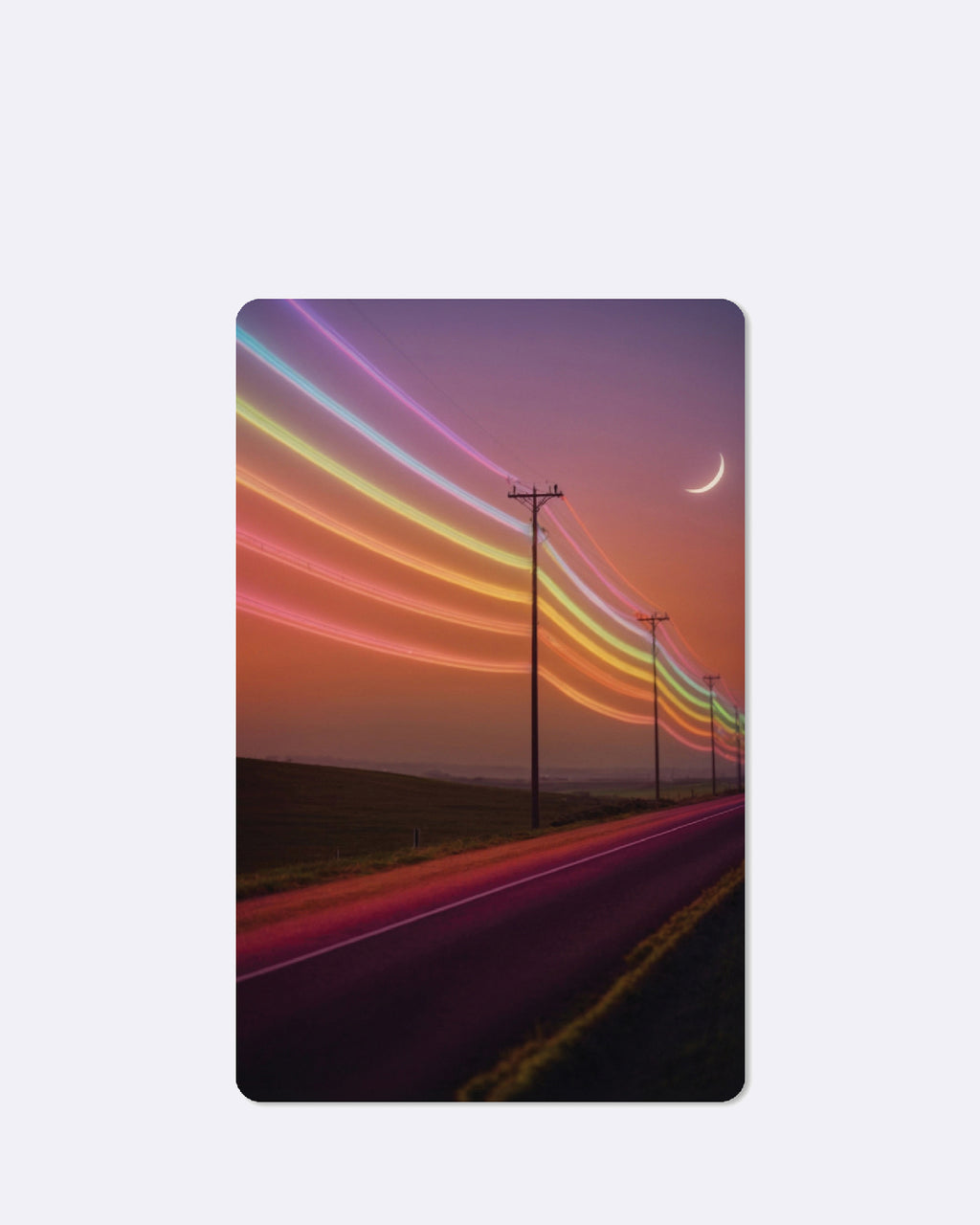 Mini cartes postales - Rainbow Lane