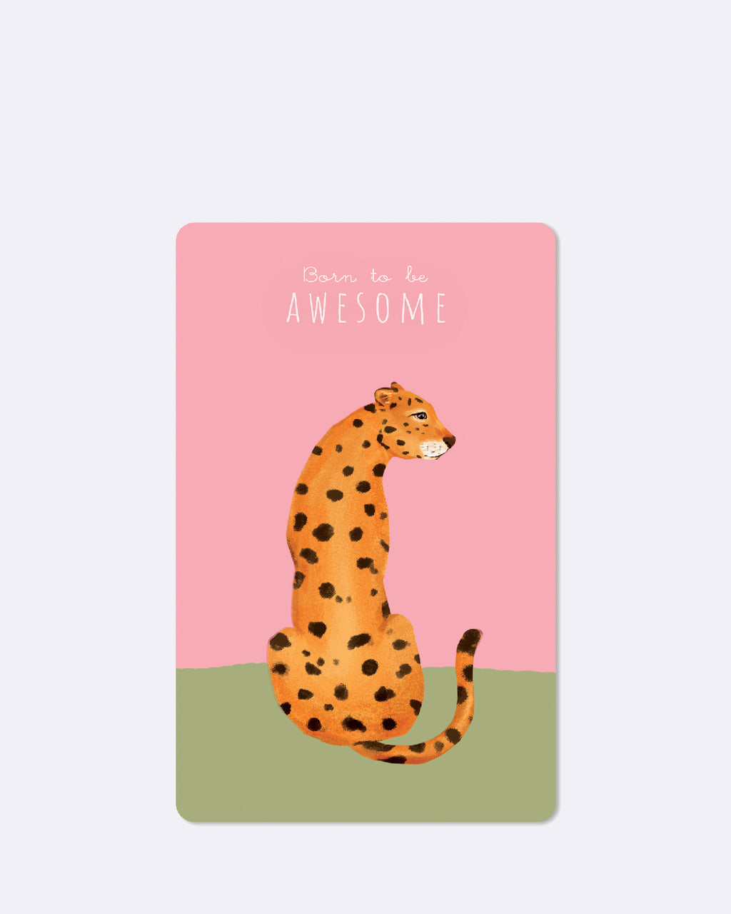 Mini cartes postales - Né pour être génial