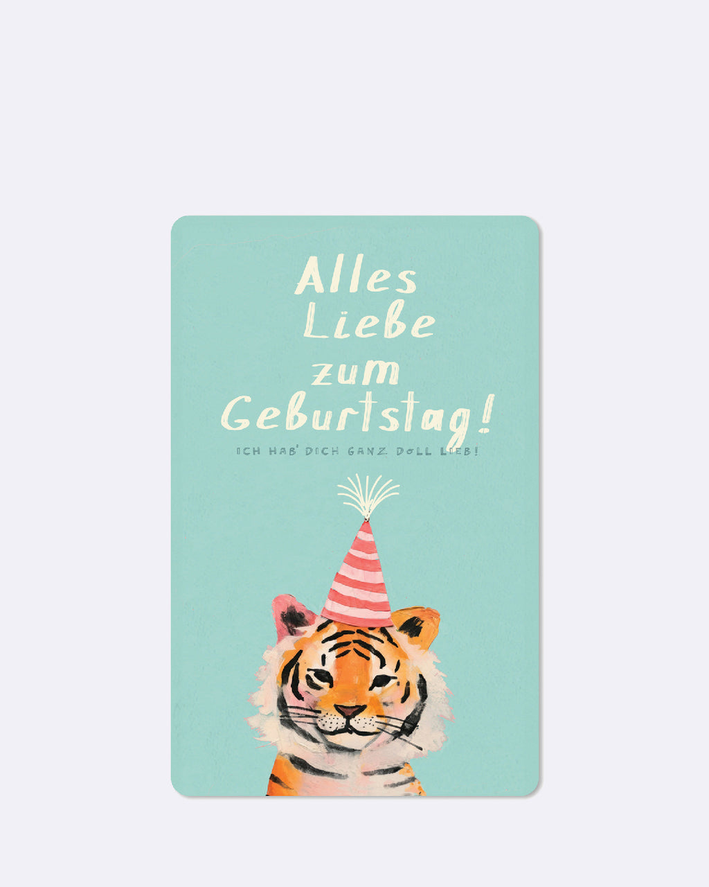 Mini Postkarten - Alles Liebe zum Geburtstag