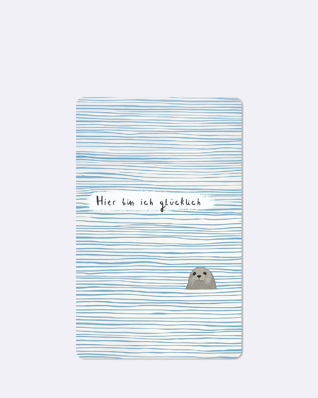 Mini Cartes Postales - Me voici heureux