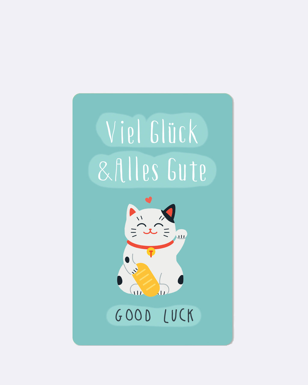 Mini cartes postales - Bonne chance