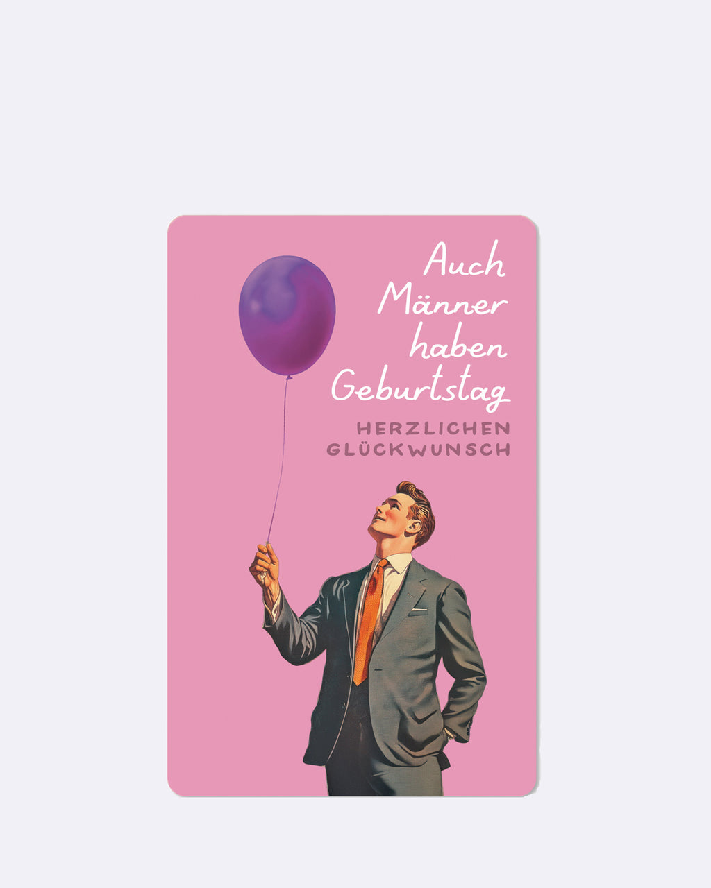 Mini Postkarten - Männer Geburtstag