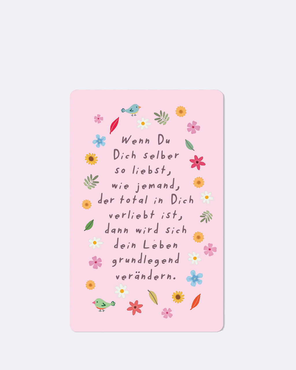 Mini-cartes postales - Amour de soi