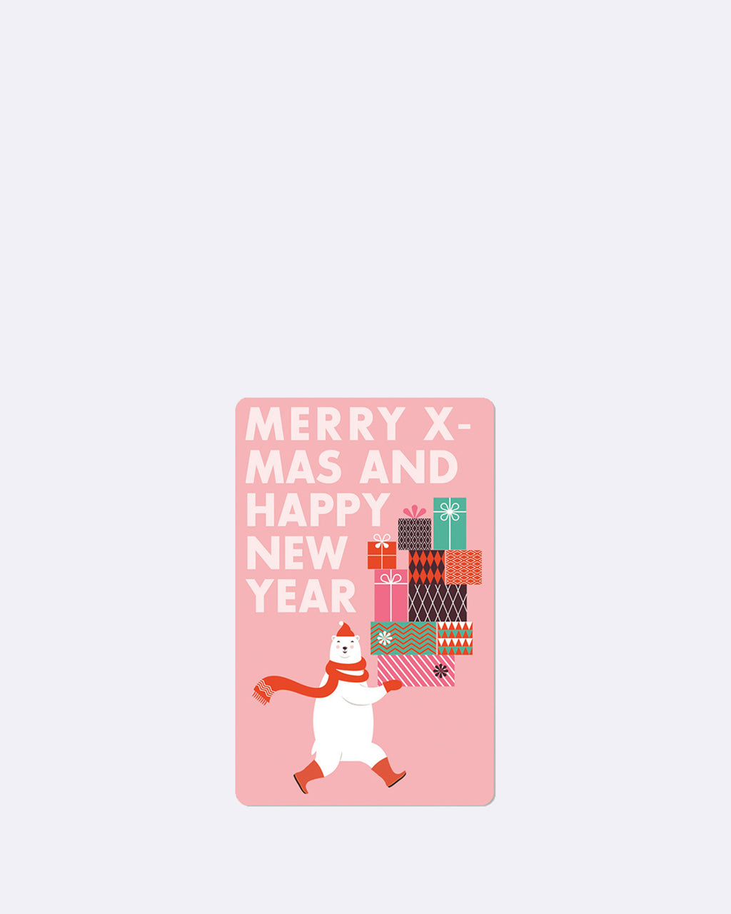 Mini Postcards Christmas Polabear