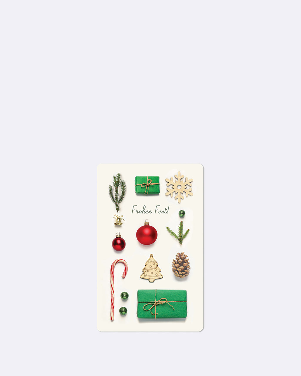 Mini postcards Happy Holidays