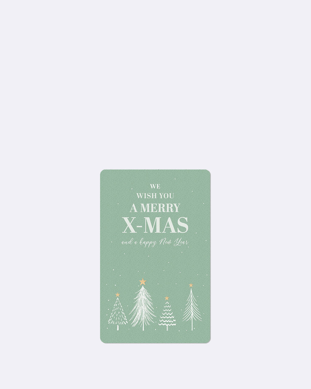 Mini cartes postales Nous vous souhaitons un joyeux Noël