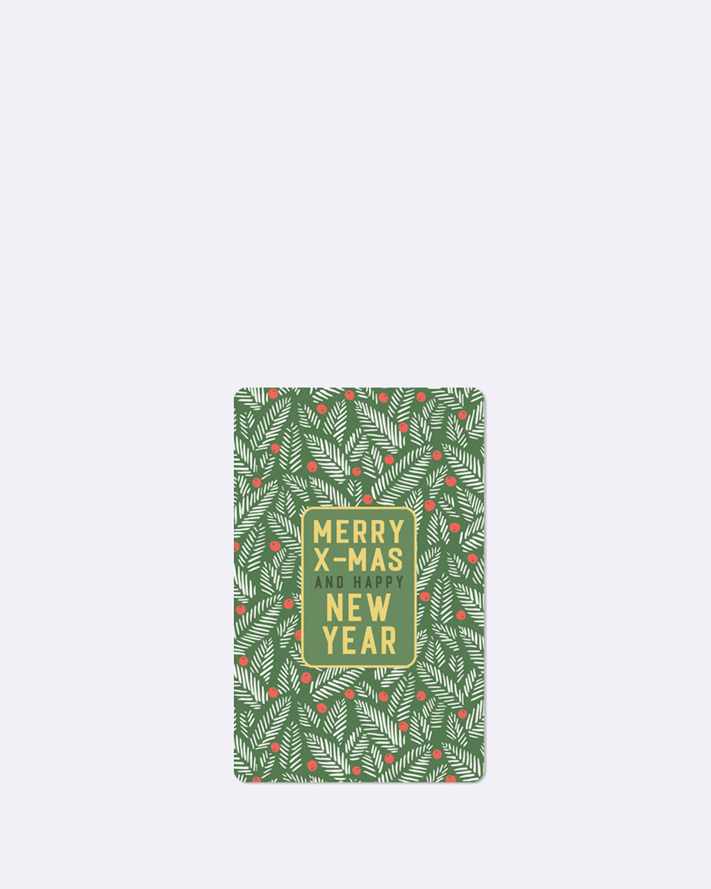 Mini postcards Merry X-Mas and happy new year