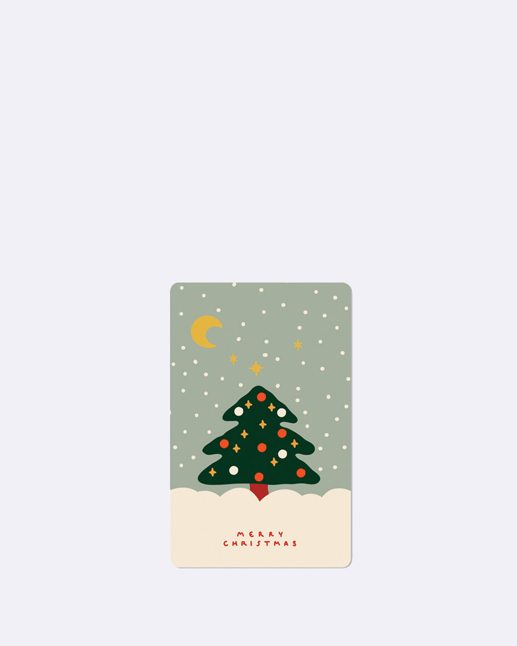 Mini cartes postales Joyeux Noël