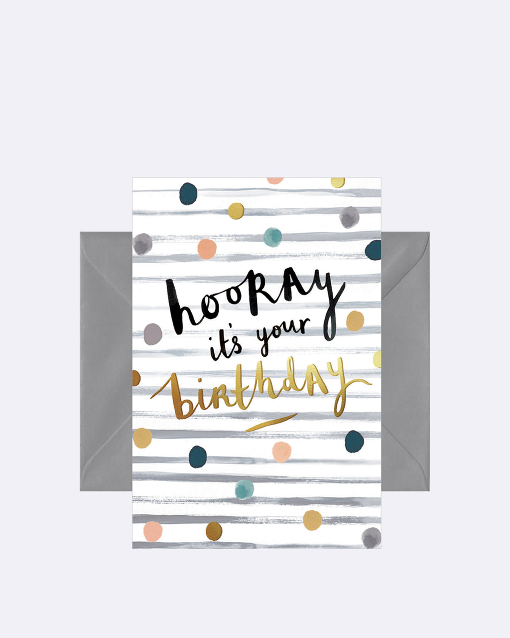 Double carte Hourra c'est ton anniversaire