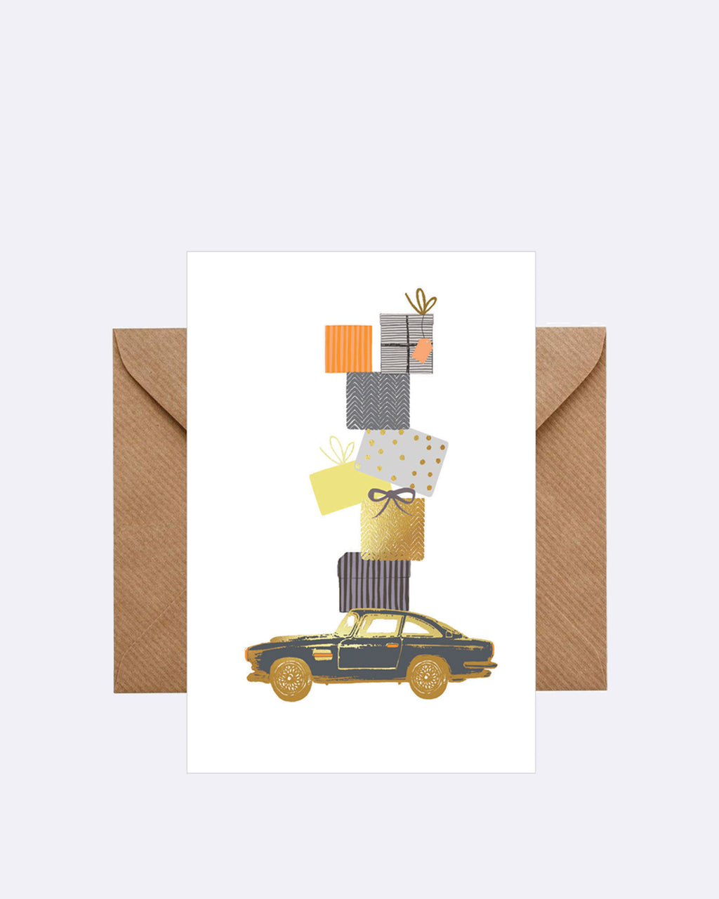 Carte double vierge pour voiture