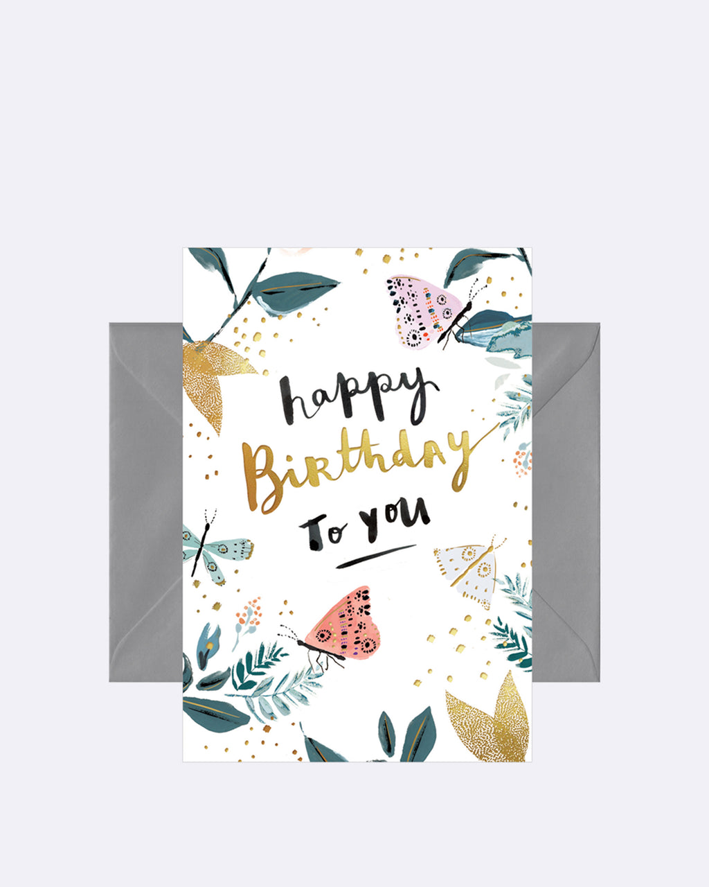 Carte double Joyeux anniversaire