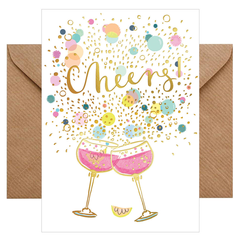 Doppelkarte Cheers!