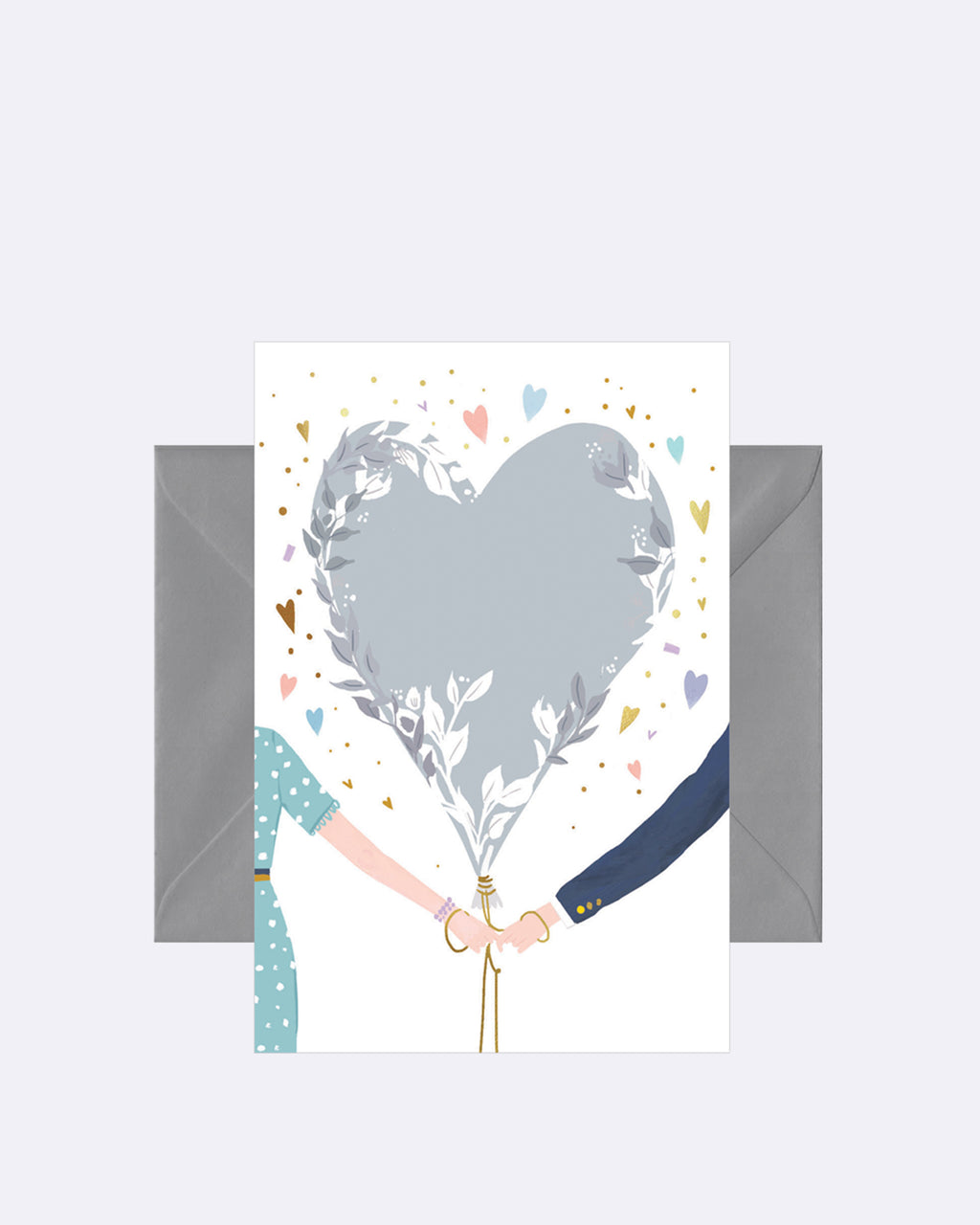 Doppelkarte - Couples Heart