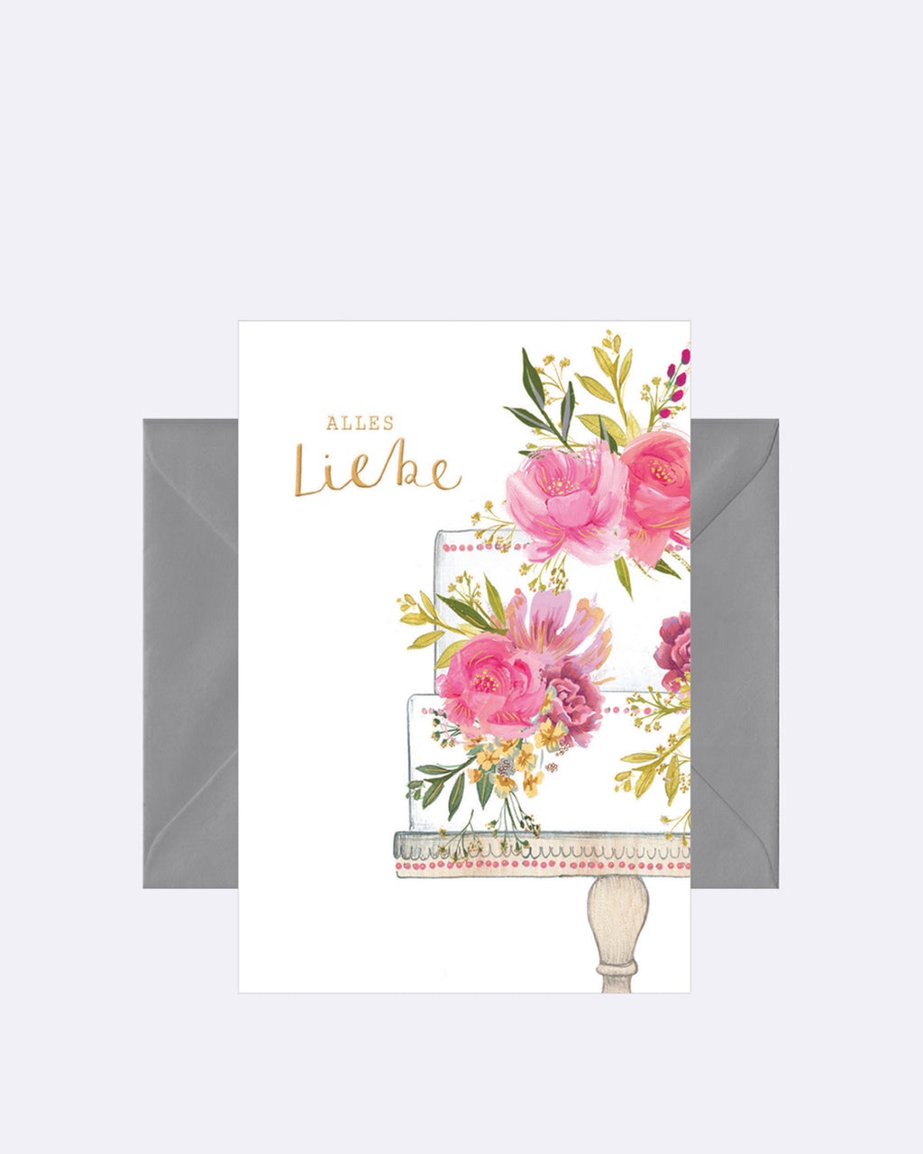 Doppelkarte Alles Liebe