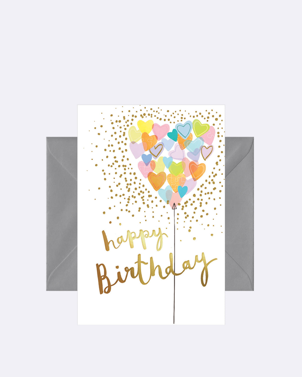 Carte double Joyeux anniversaire