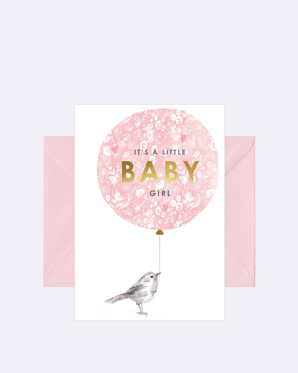 Double card - It's a little baby girl