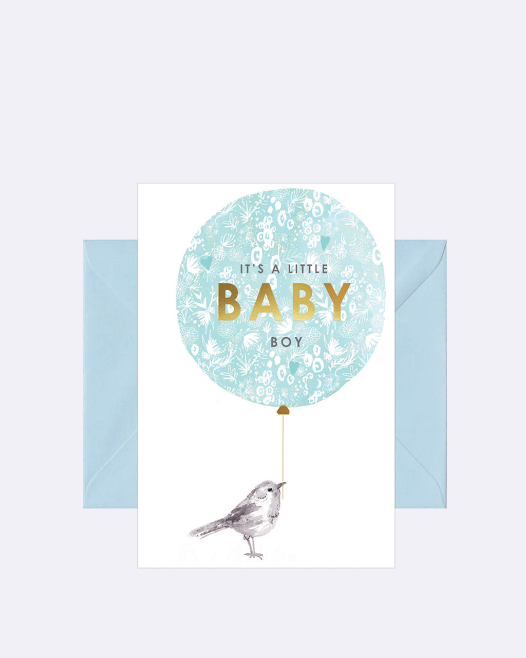 Double card - It's a little baby boy