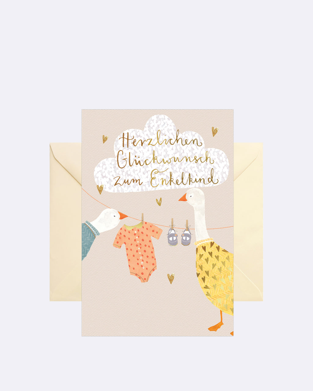 Double card - Congratulations on your grandchild
