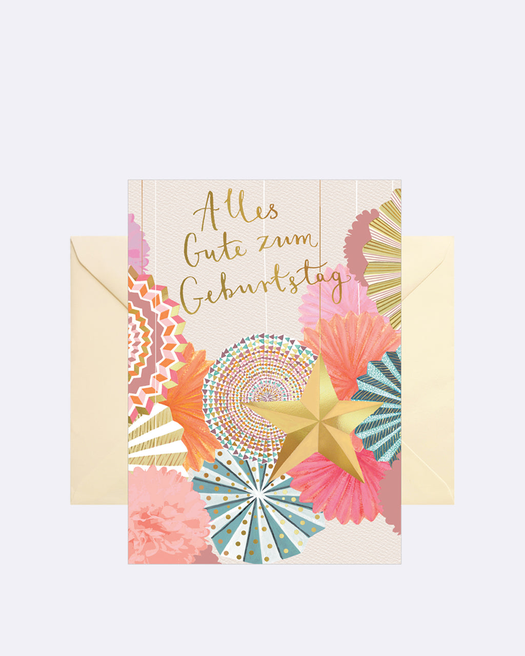 Doppelkarte Alles Gute zum Geburtstag