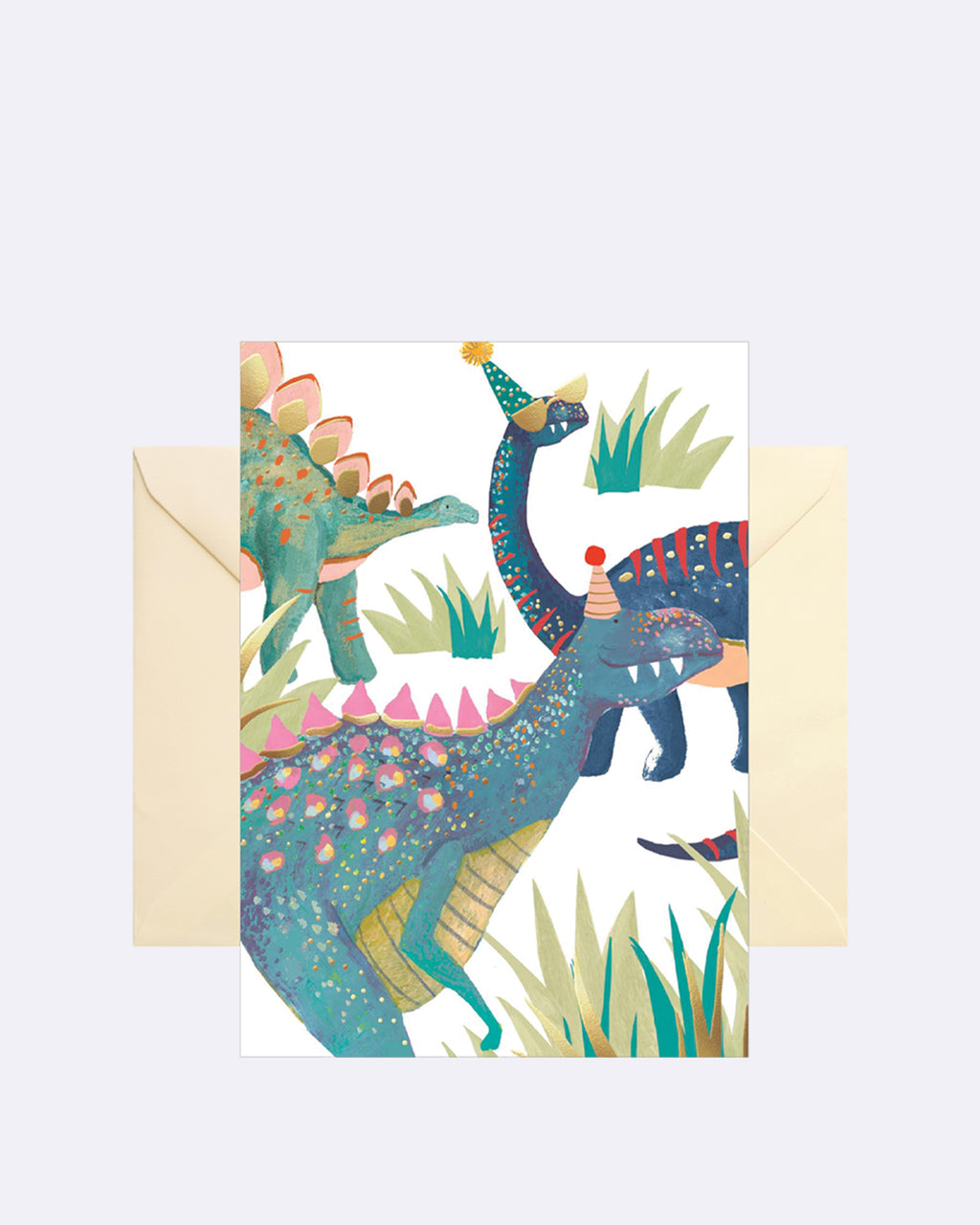 Carte double Party Dinos