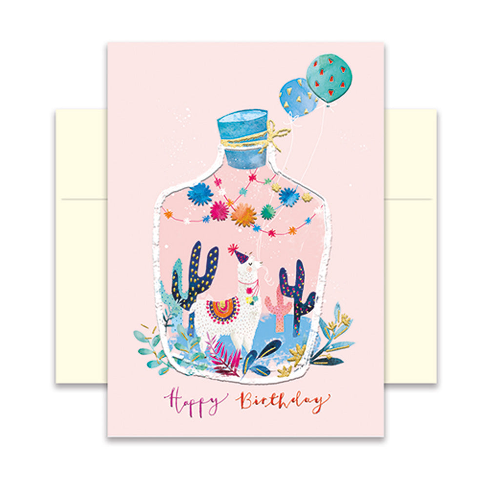 Doppelkarte Happy Birthday