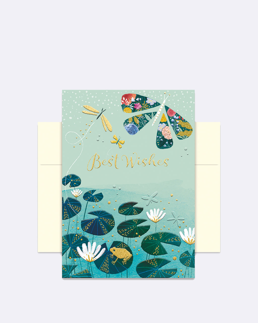 Double Card - LT309 - Best Wishes