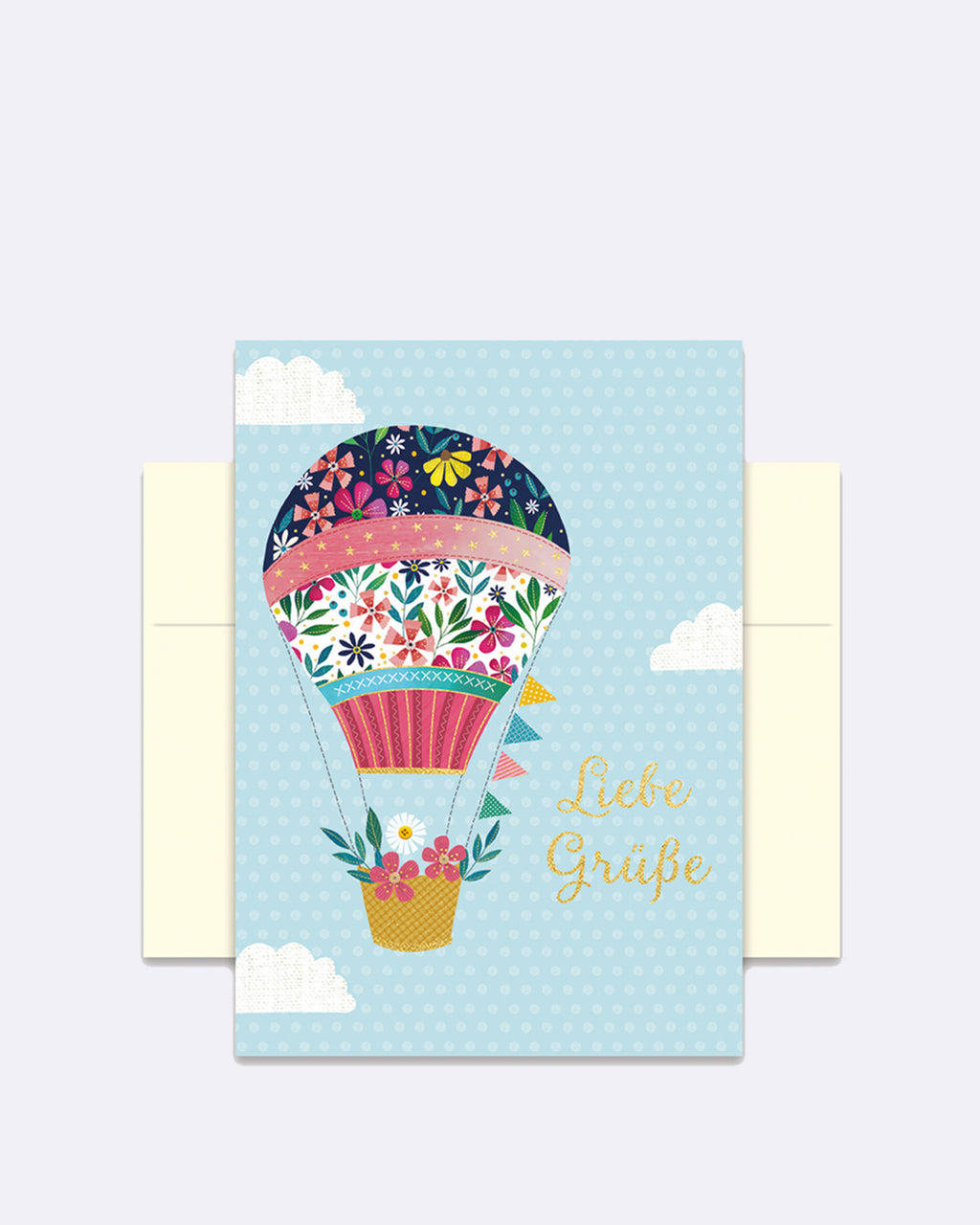 Double card - LT311 - Best wishes