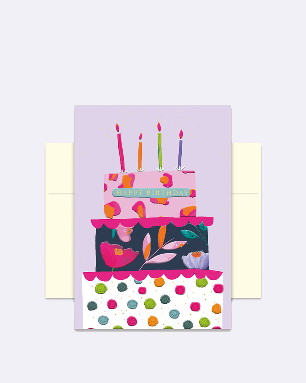 Doppelkarte Happy Birthday