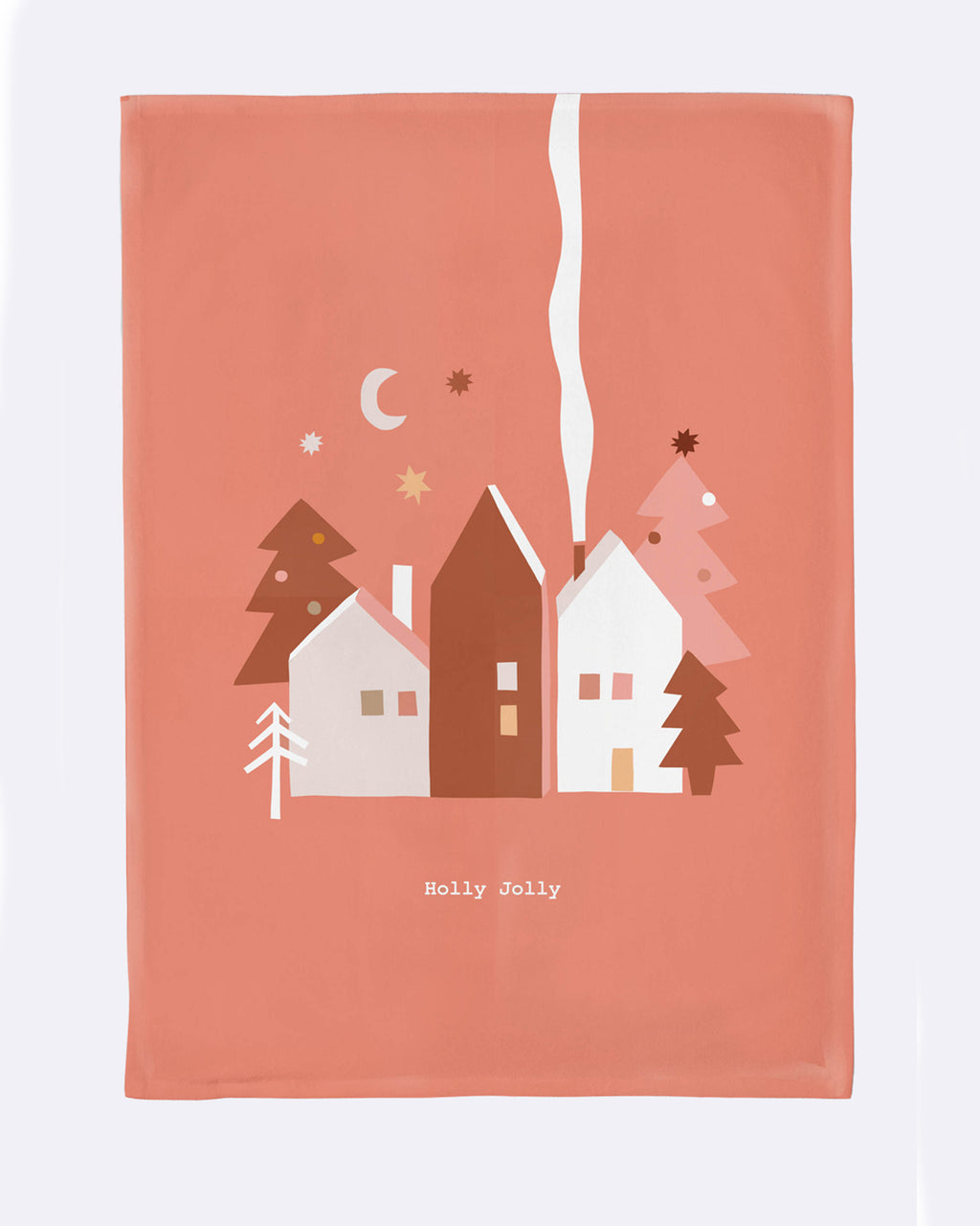 Torchon de cuisine bio Holly Jolly