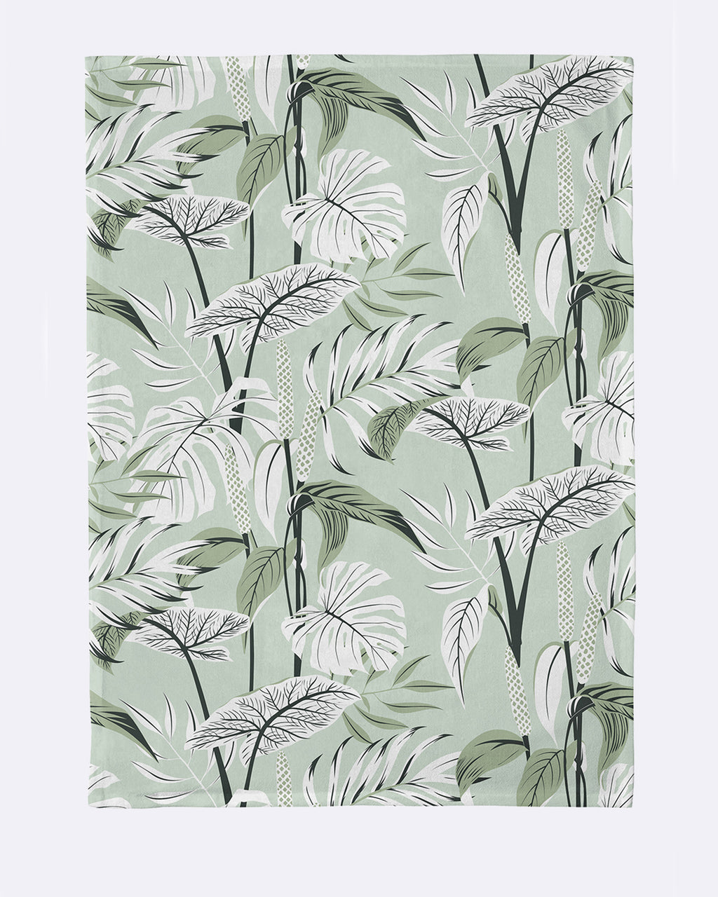 Torchon de cuisine bio Feuilles de menthe