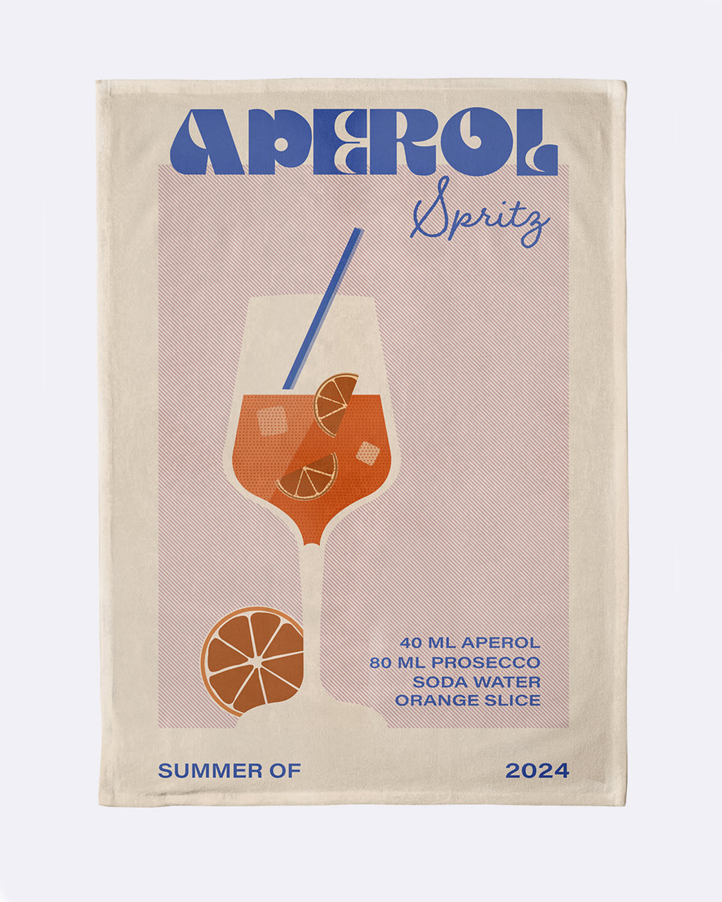 Organic Kitchen Towel Aperol